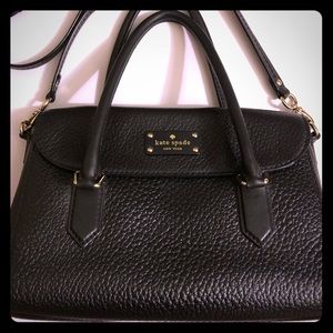 Kate Spade medium sized black crossbody/handle bag
